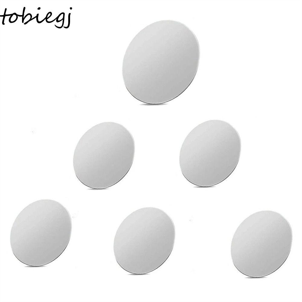 TOBEE Golf Ball Marker โลหะเงิน กับ.Clip สำหรับ Golf Visor Cap