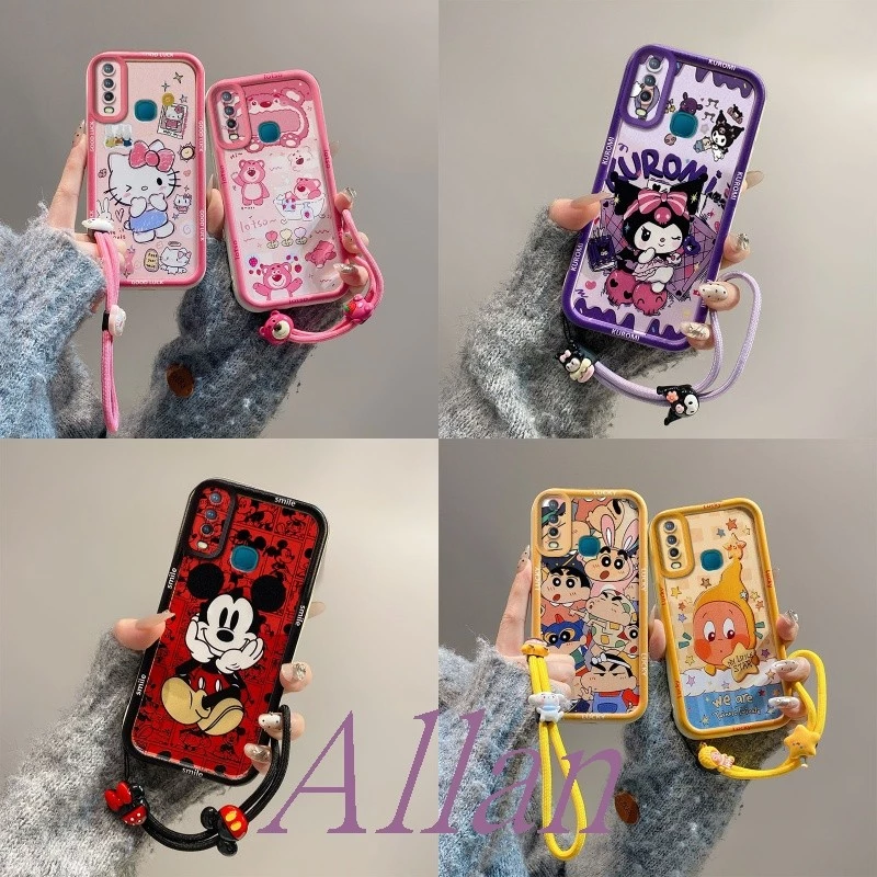 เคส vivo 1901 1902 1904 1906 1916 1940 กรณี ทีพียู ลายการ์ตูน ทนต่อการตก สีสันสดใส พร้อมส่ง xxr-DK