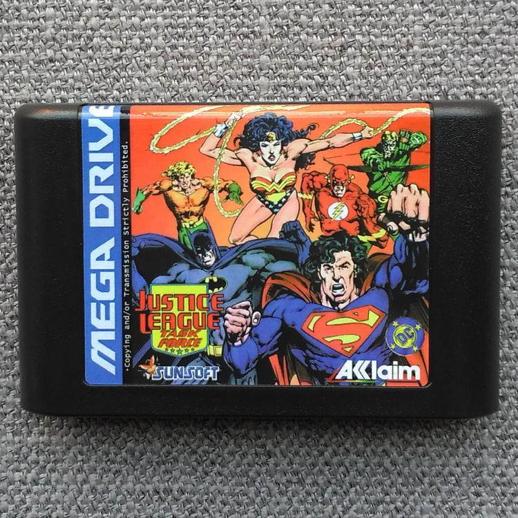 [การ์ดเกมนเรศวรตัวน้อย] Sega MD < Justice League Task Force > Justice League Task Force