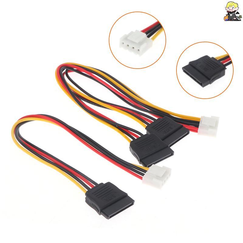 [CLA] สายไฟ 4Pin เป็น SATA สําหรับ Hikvision DAHUA Mini VCR กล้อง IP กล้องวงจรปิด Hard Disk Power One To One/One ถึง Two VH3.96 [TH]