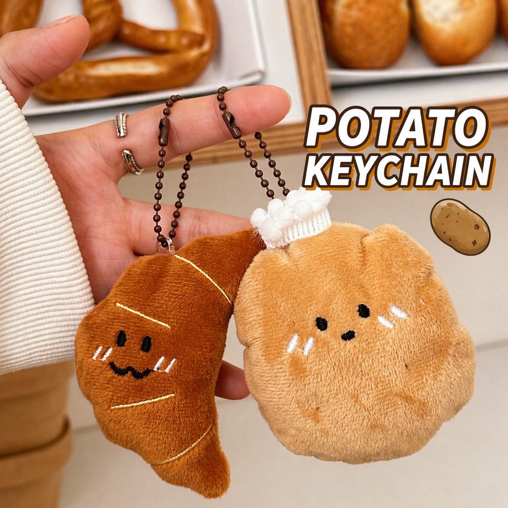 ของขวัญ-พร้อม เสน่ห์ตุ๊กตาอาหารการ์ตูนน่ารัก รูปที่ 5