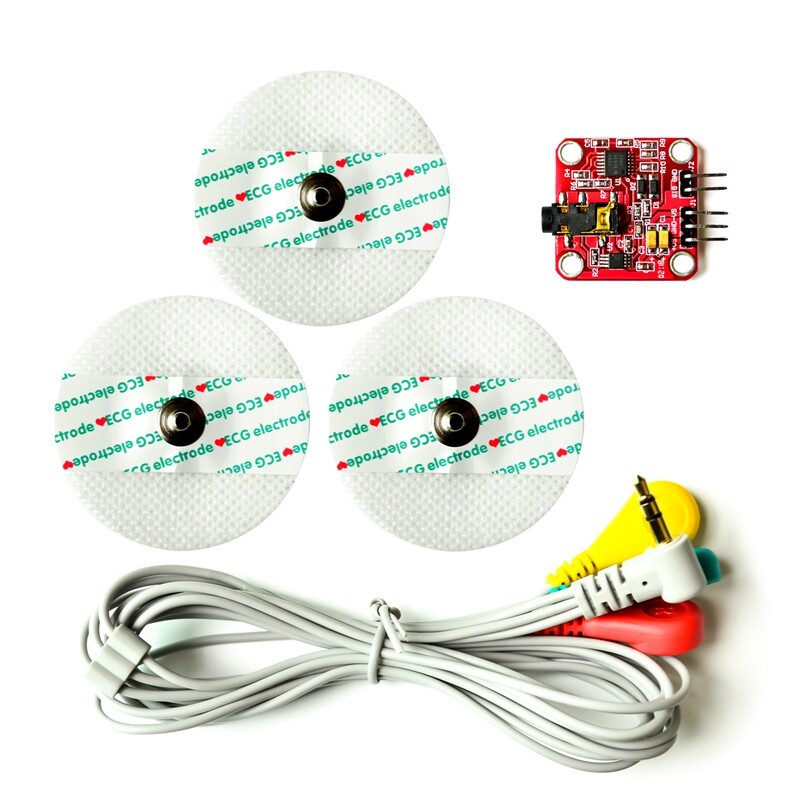 กล้ามเนื้อไฟฟ้าจําลองเซ็นเซอร์สัญญาณจับภาพ duino Bioelectronic Circuit EMG Development Kit จัดส่งฟรี