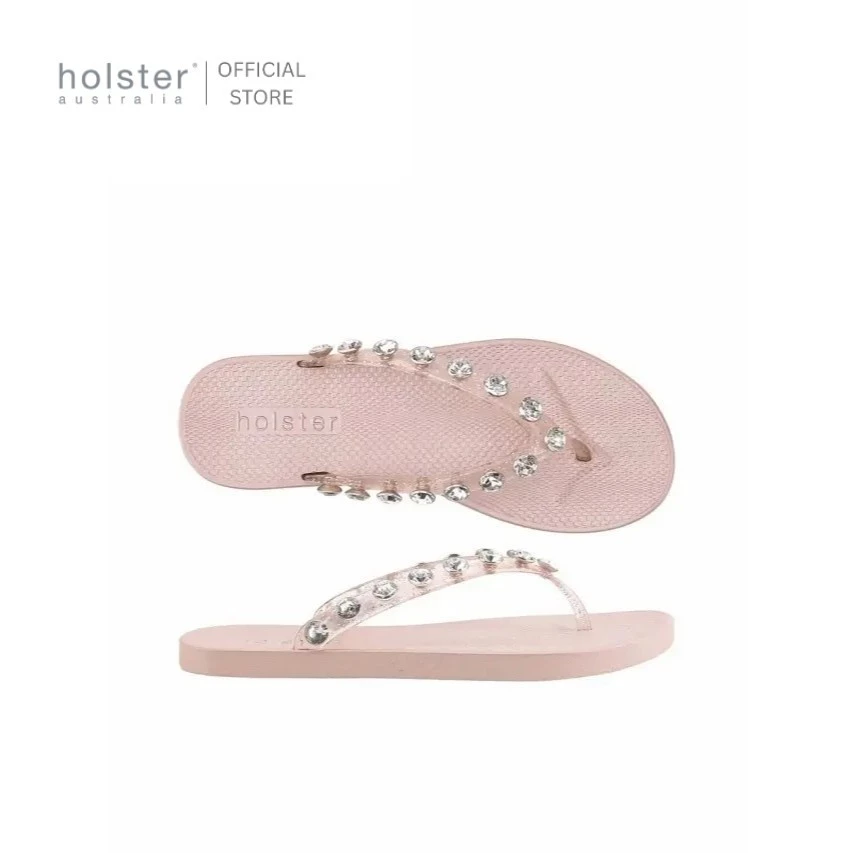 holster australia รองเท้าแตะผู้หญิง waikiki glitter สี rose