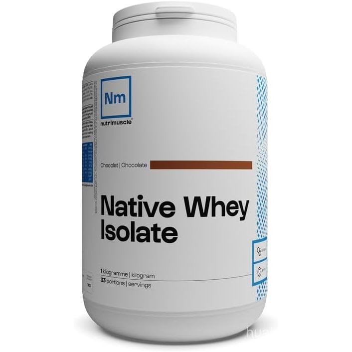 Isolate De Whey Native 1กก. ฝรั่งเศสถึง 85% โปรตีนต่อโดส เวย์โปรตีนสร้างกล้ามเนื้อ Mass Gain | นูทริ