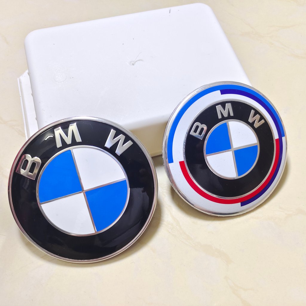 BMW 7 Series 730li740li750liM760Li โลโก้ด้านหน้าด้านหลัง X7 โลโก้ด้านหน้า Hood รถ M4 โลโก้รถ