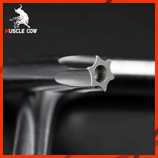 MUSCLE COW กุญแจหกเหลี่ยม 9 ชิ้น เหล็กเกรด CR-V แท้ 100% แข็งแรง ทนทาน มีให้เลือก หัวบอล ,หัวตรง ,หัวดาว(มีรู) ประแจแอล
