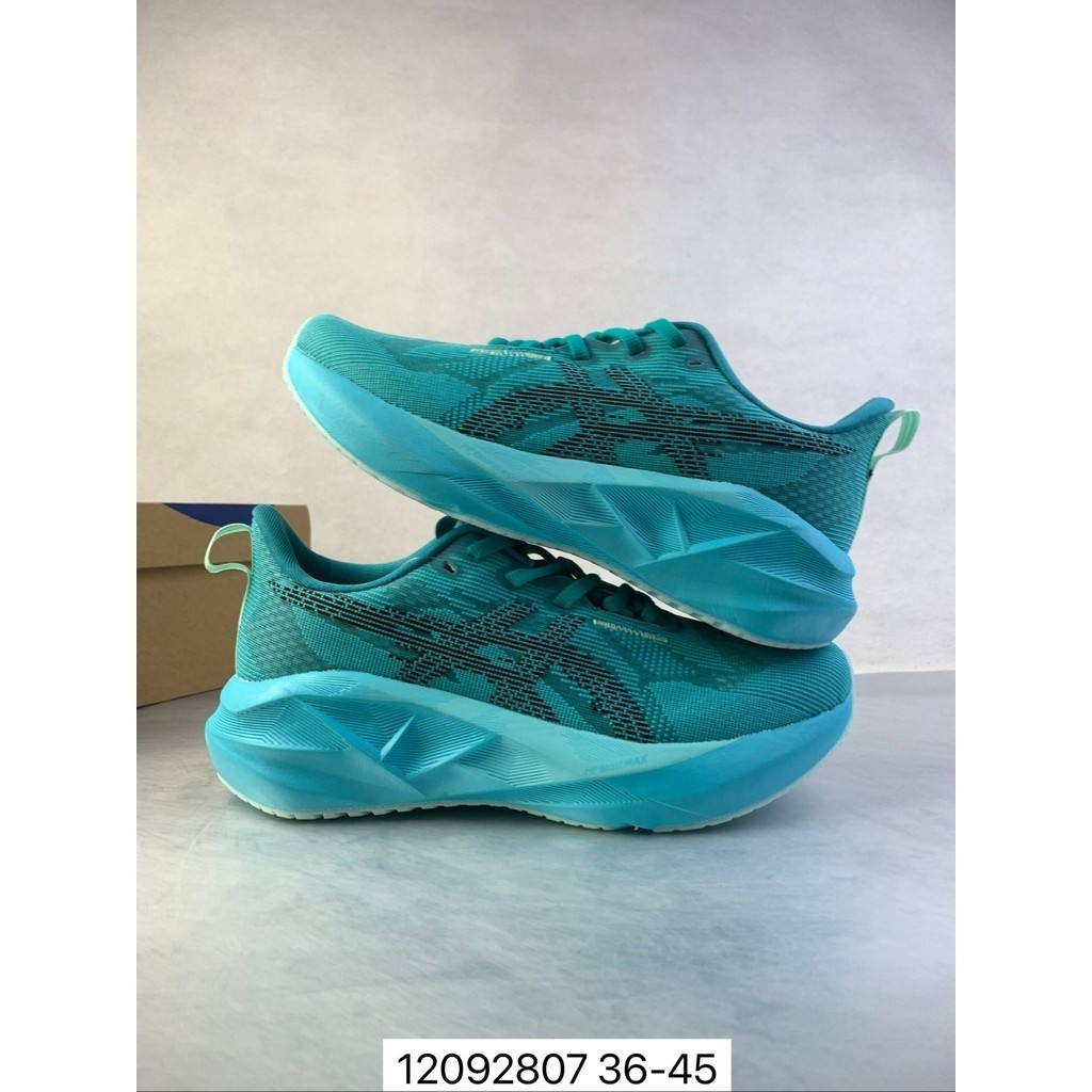 3IGW Asics NOVABLAST 5 รองเท้าวิ่งผู้ชายเบาะมั่นคง Asics กีฬารองเท้ารองเท้าผ้าใบ Unisex NOVABLAST 5