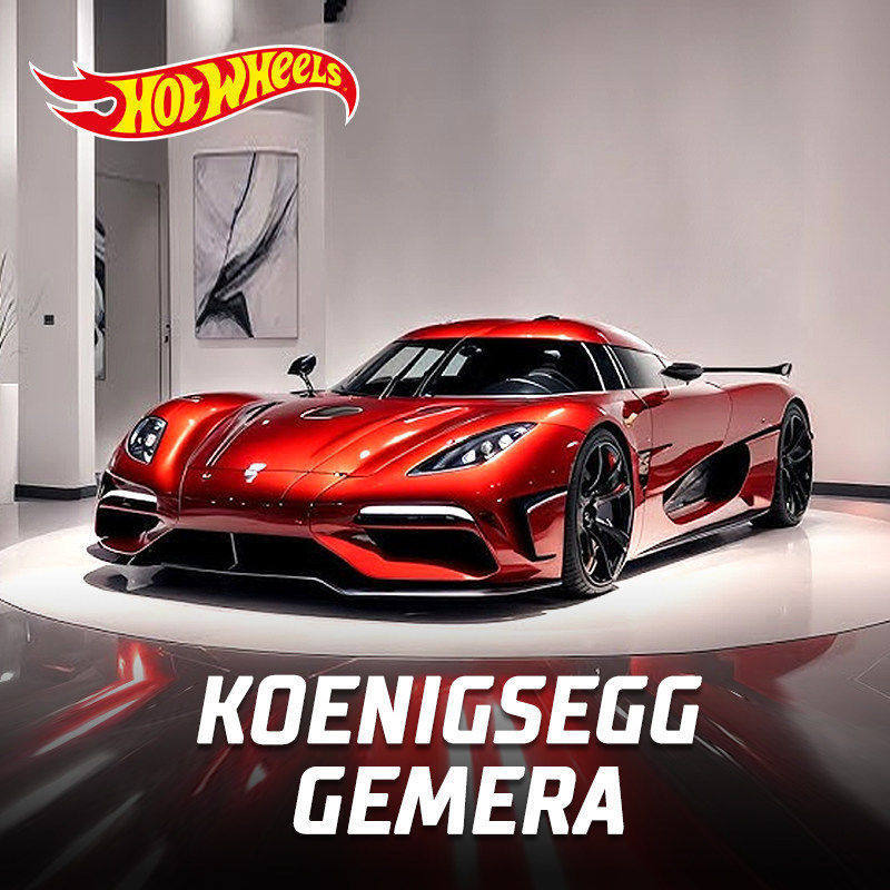 ⚡️⚡️ของแท้โลหะผสมรถสปอร์ตขนาดเล็ก Koenigsegg Koenigsegg Gemera จําลองของเล่นรถรุ่น