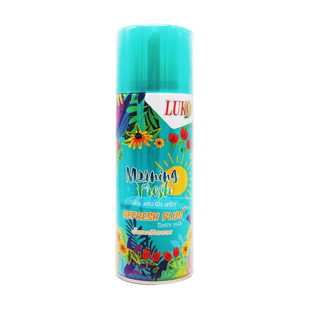 [สินค้าส่งด่วน]  ลูโก้ สเปรย์ มอร์นิ่งเฟรช 300 มล.1ฟรี1 LUKO FRESH AIR MORNING FRESH 300ML.1+1