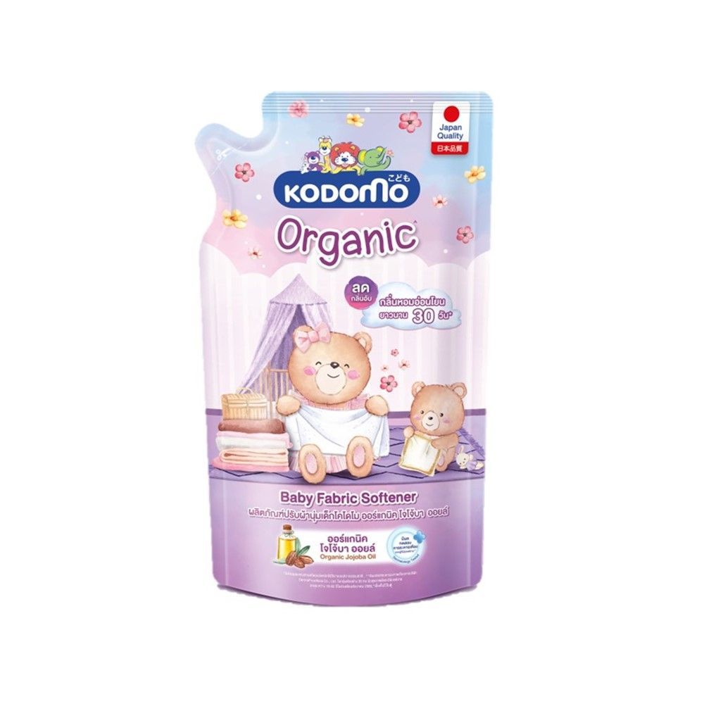 [สินค้าส่งด่วน] โคโดโม น้ำยาปรับผ้านุ่มเด็กลดกลิ่นอับ 550 มล. KODOMO BABY FABRIC SOFTENER 550 ML.