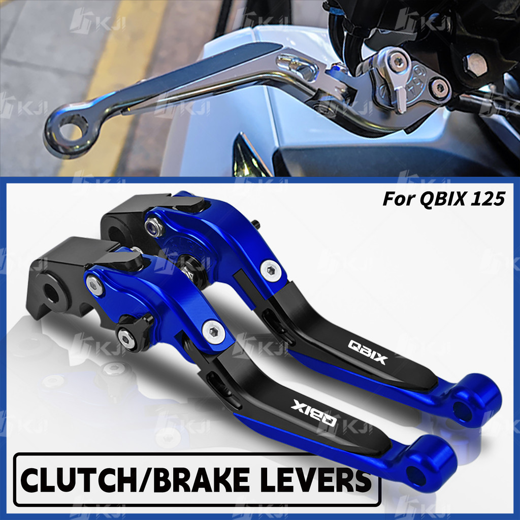 สําหรับ Yamaha QBIX 125/125S ชุดคันเบรคปรับ Handle Levers อุปกรณ์เสริมรถจักรยานยนต์อะไหล่