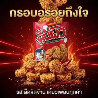 Jinlong บะหมี่กึ่งสำเร็จรูปจิ้ว 5-10 ถุง รสชาติผสม กรอบอร่อย อุดมไปด้วยรสเผ็ด ให้ความเพลิดเพลินทุกคำ