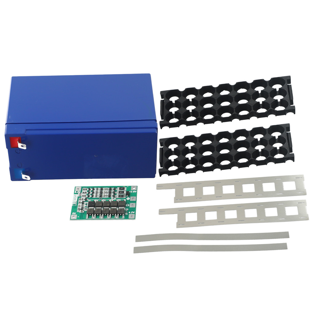 Thebest 071212v 7Ah Battery Case Holder Fit 18 650 Cells 3*7 BMS Nickel Strip Storage Box