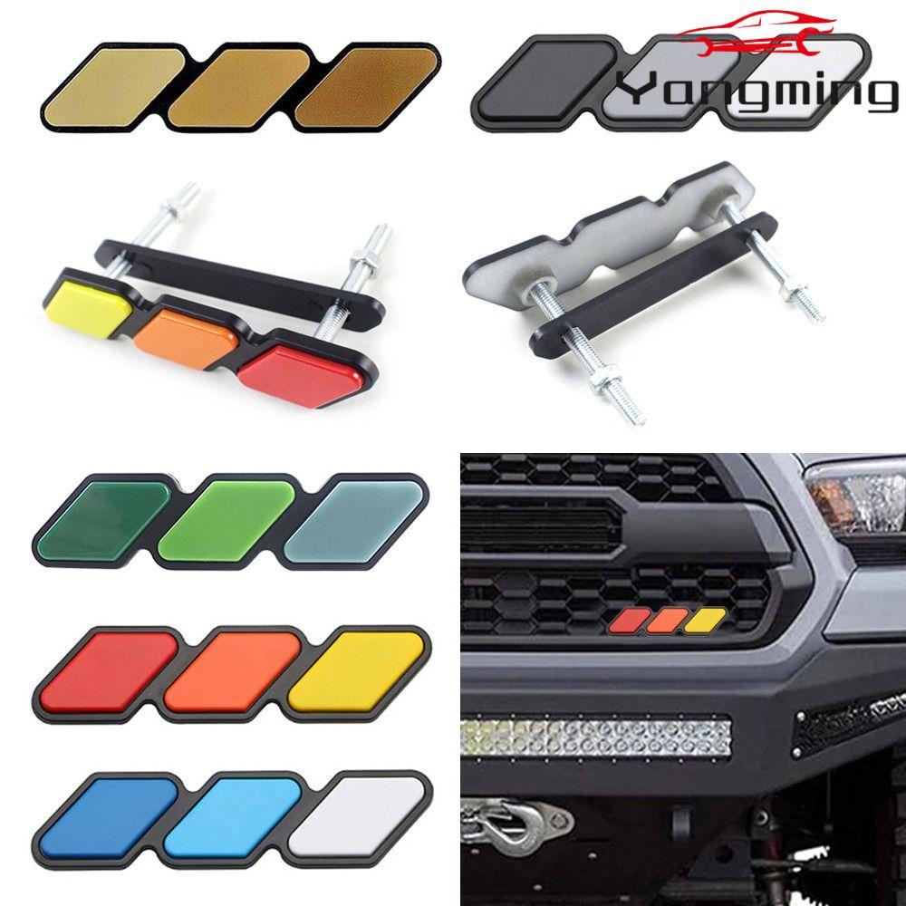 Yangming Emblem Anti-collision สําหรับ Tundra Highlande สําหรับ Tacoma 4Runner ดัดแปลงแถบตกแต่ง