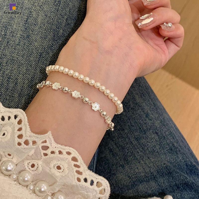Available Silver Zircon Heart สร้อยข้อมือหญิง 1 ชิ้นหวานประกายโซ่อุปกรณ์เสริมที่ละเอียดอ่อนสําหรับ W