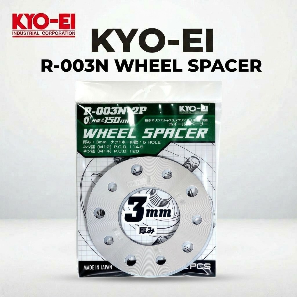 ชุดสเปเซอร์ล้อ KYO-EI 5 รู PCD 114.3 | KYO-EI Wheel Spacer Set, 5H, PCD 114.3