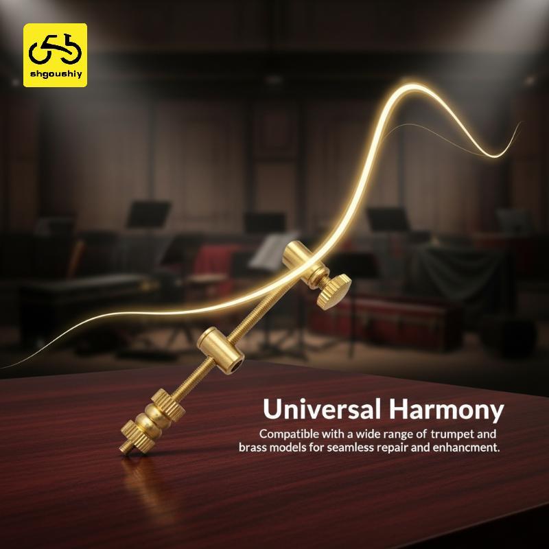 [Shg] et ชุดก้านปรับเสียงทองเหลือง 2 ชิ้น Precision Tuning Tube เครื่องมือสไลด์สําหรับซ่อมนักดนตรี T