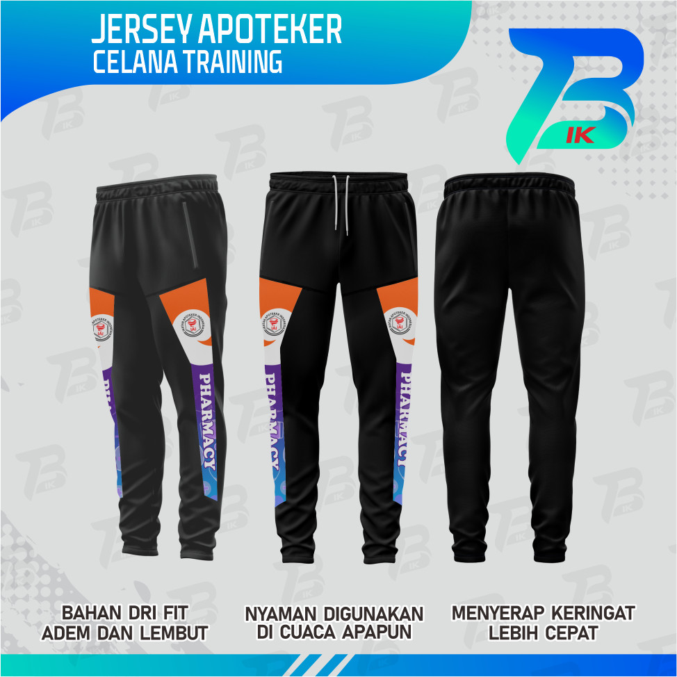 PHARMACY TRAINING PANTS / PHARMACY SPORTS PANTS / PHARMACY RUNNING PANTS