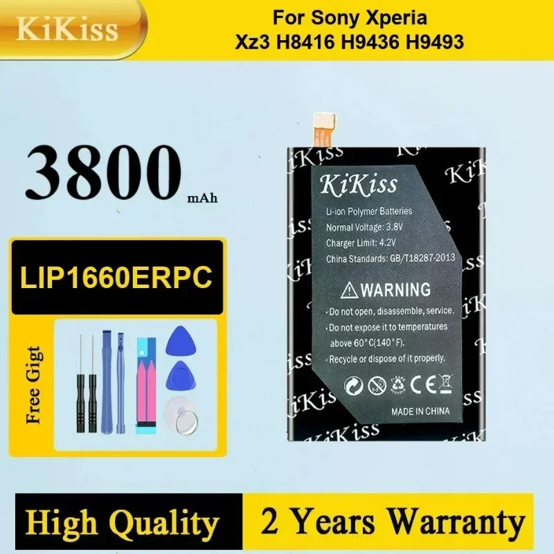 LIP1660ERPC แบตเตอรี่โทรศัพท์มือถือสําหรับ Sony Xperia XZ3 H8416 H9436 H9493