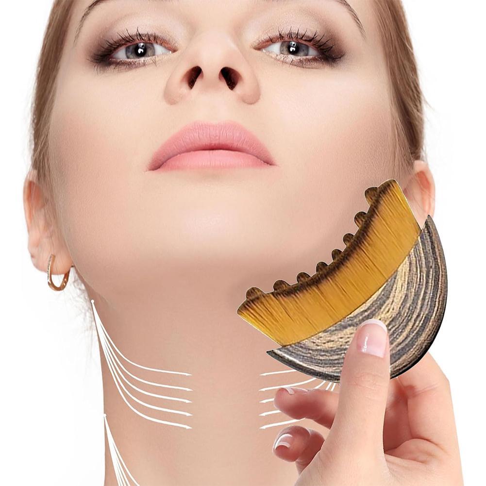 แปรงคอนทัวร์หน้าน้ําเหลือง แปรงนวดตาและคอ แปรงรองพื้น Body Lymphatic Care B4j1