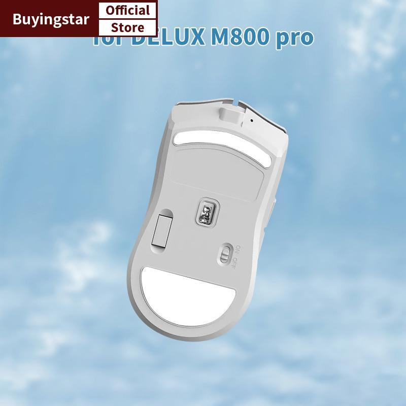 ZCX DELUX M800 Pro เมาส์สําหรับเล่นเกมเท้า Stier Non-Slip Pad E-Sport อุปกรณ์เสริม VO