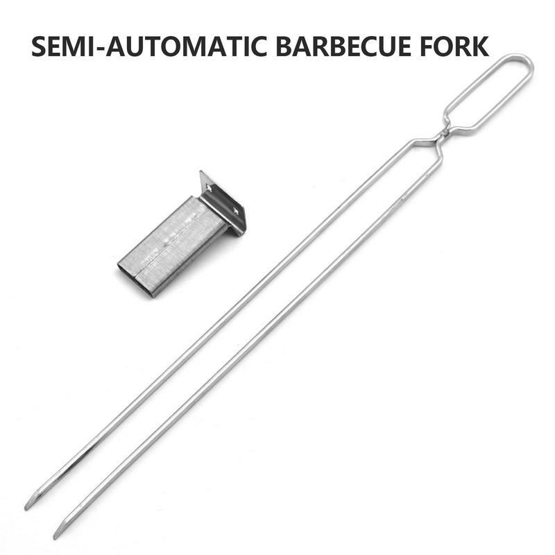 Metal Skewers For Barbecue Stainless Steel BBQ Grill Forks Sticks Needle Kitchen Accessories Camping