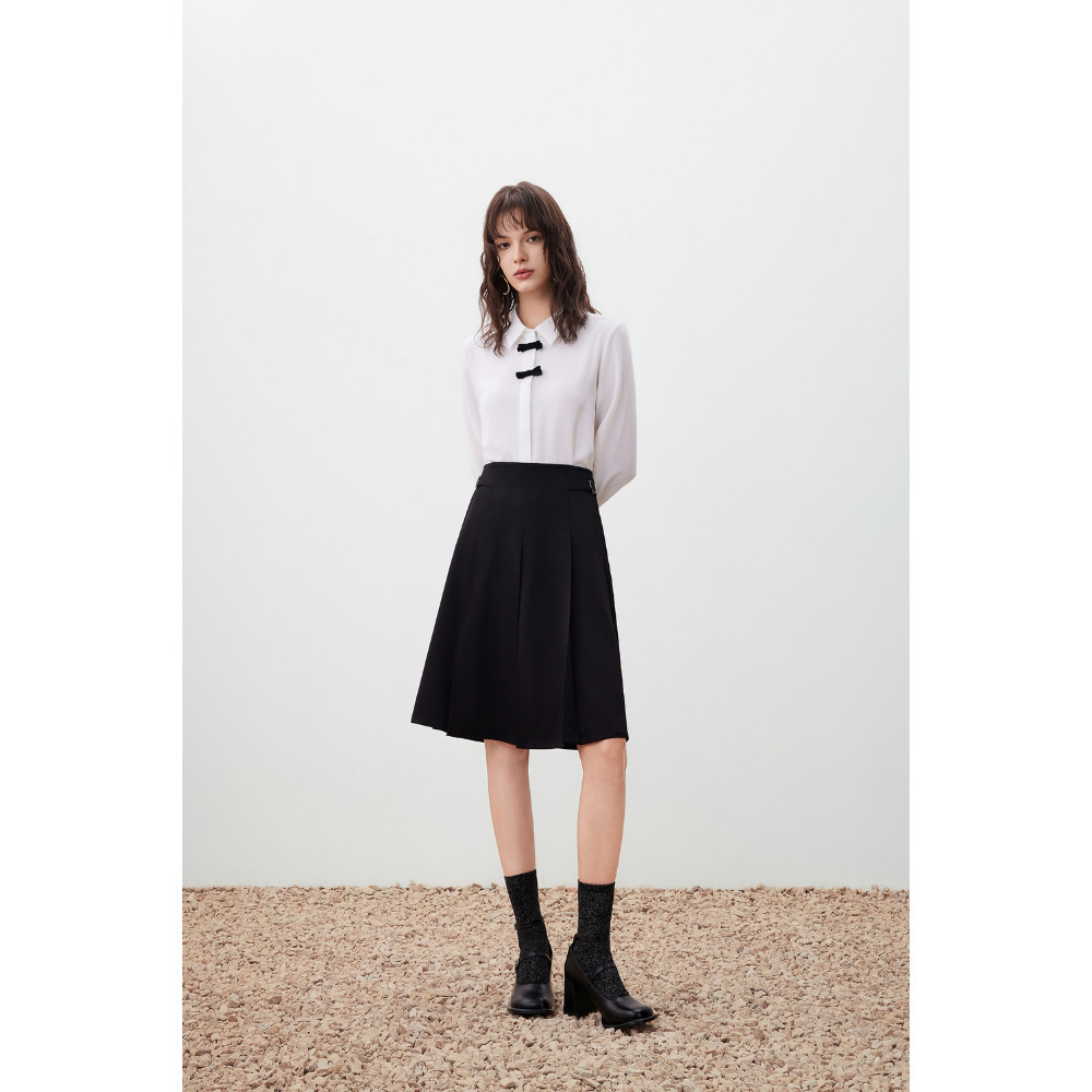G2000 เสื้อเบลาส์สำหรับผู้หญิง ทรง Regular Fit รุ่น 5624110101 WHITE ราคา ถูกที่สุด ดีลบีเคเค แกลเลอรีภาพที่ 4