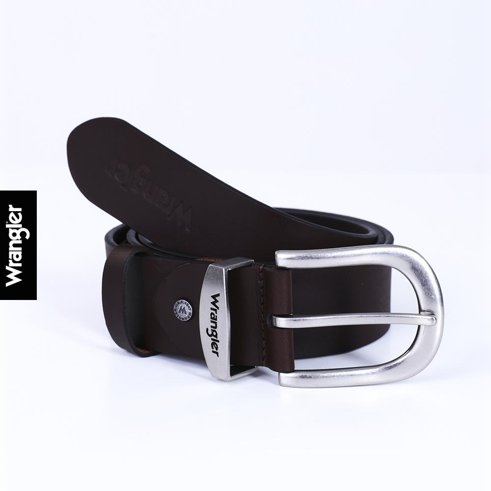 WRANGLER เข็มขัดผู้ชาย รุ่น WR S126MBELN01 สีน้ำตาล