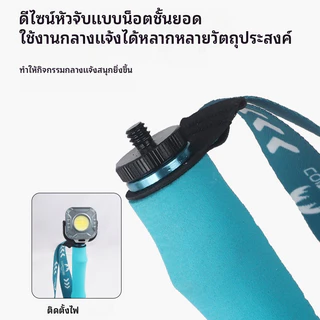 ไม้เท้าปีนเขา น้ำหนักเบาพิเศษ พับได้ ปรับความสูงได้ อัลลอยอลูมิเนียม ระบบล็อกสปริงภายนอก เหมาะเดินป่า วิ่งออฟโรด ปีนเขา อุปกรณ์กลางแจ้งมืออาชีพ