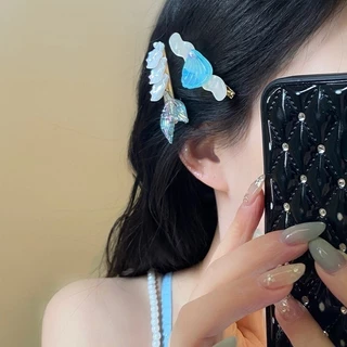 กิ๊บติดผม กิ๊บหนีบผม สีพาสเทล เปลือกหอย ปลาดาว น่ารัก หวาน fashion and accessories มีหลายสีให้เลือก COD