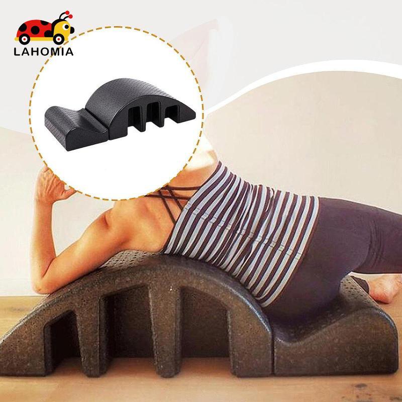 [Lahomia] Spine Support Pilates Barrel Back Stretcher สําหรับเด็ก S Curve Shape backbone Home Gym Yo