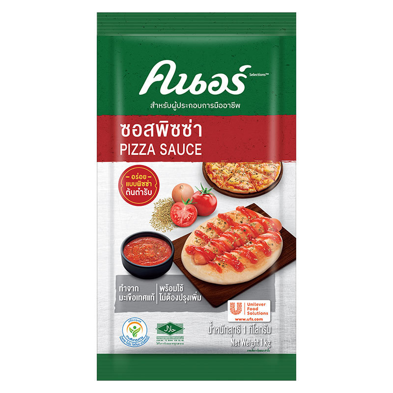 พร้อมส่ง คนอร์ พิซซ่าซอส 1 กก. (KNORR Pizza Sauce 1 kg)