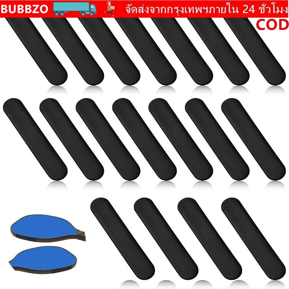 BUBBZO 10 ชิ้น แผ่นตะกั่วถ่วงน้ําหนักสำหรับไม้กอล์ฟ และเทปถ่วงน้ําหนักสีดำและเงิน แบบมีกาวในตัว