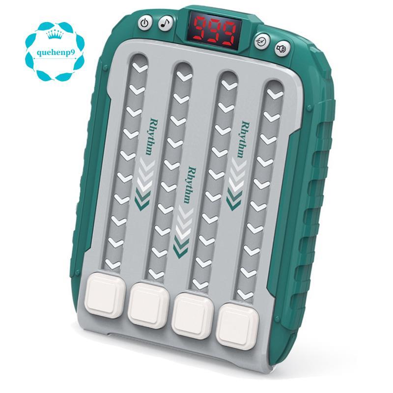 [Fast Q9]เครื่องเกม Rhythm Music Rhythm Game Machine Level Breakthrough Decompression Button Music P