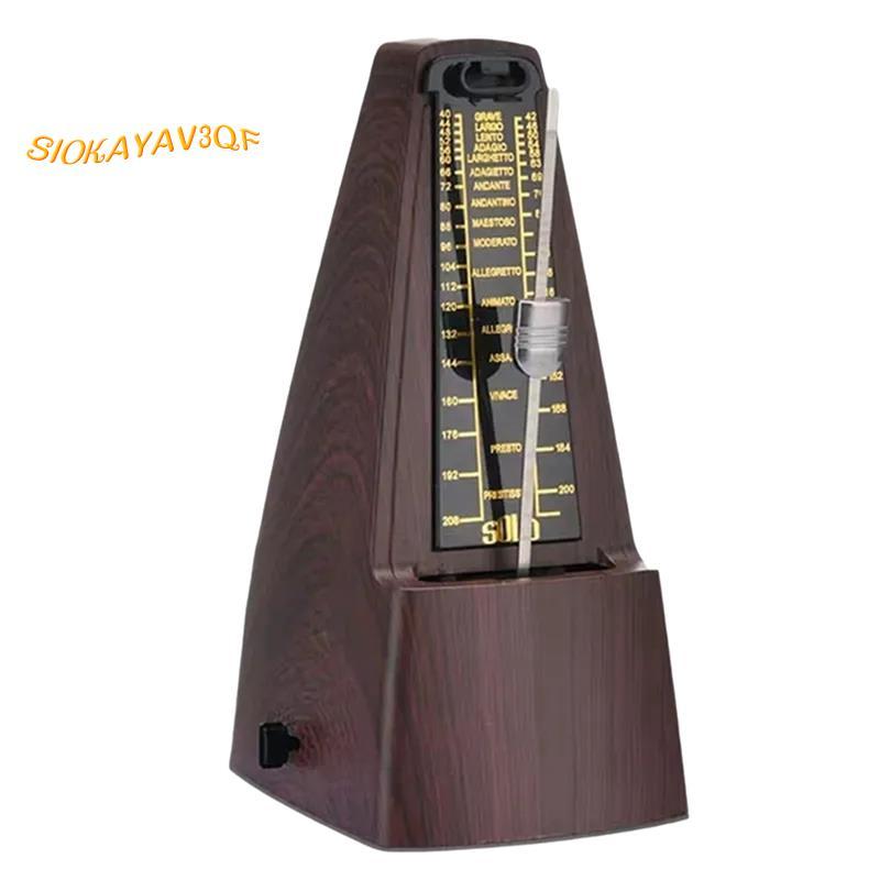 Instruments Mechanical Metronome Standard Metronome Piano Metronome Brown