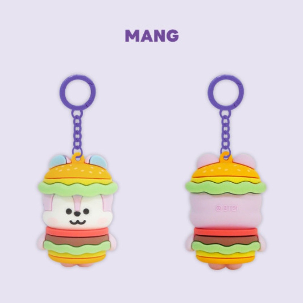 BT21 STREET FOOD รูป KEYRING_MANG