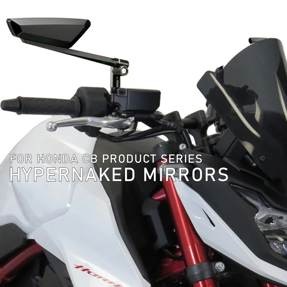 LQ สําหรับ Honda CB500F CB500Hornet CB750Hornet CB1000Hornet CB400 กระจกมองหลัง Hypernaked กระจกปรับ