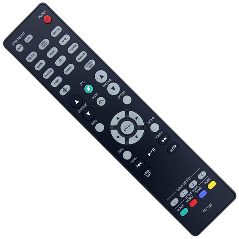 RC-1253 เข้ากันได้กับ สำหรับ Denon AVC-X3800HAV AVR-S970HAV AVR-X2800HAV AVR-X3800H AVR-X2800H เครื่