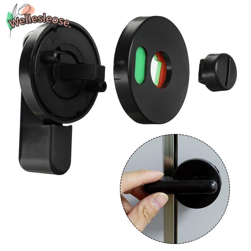 WELLE Handle Partition ห้องน้ําสาธารณะ ล็อคตัวบ่งชี้ห้องน้ํา