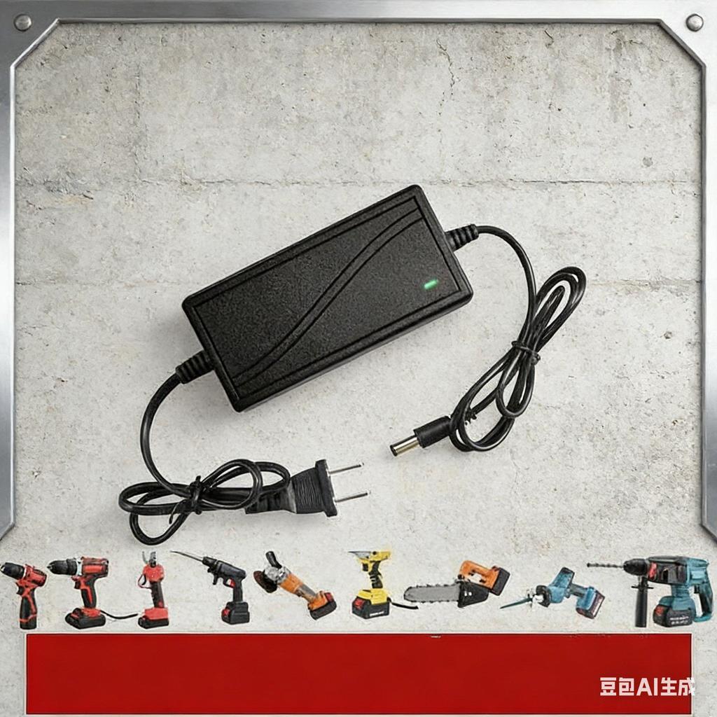 ที่ชาร์จแบตเตอรี่ลิเธียม 21V 2A | รองรับแบต 21V ทุกยี่ห้อ | สำหรับแบต Li-ion | AC 100‑240V → DC 21V 