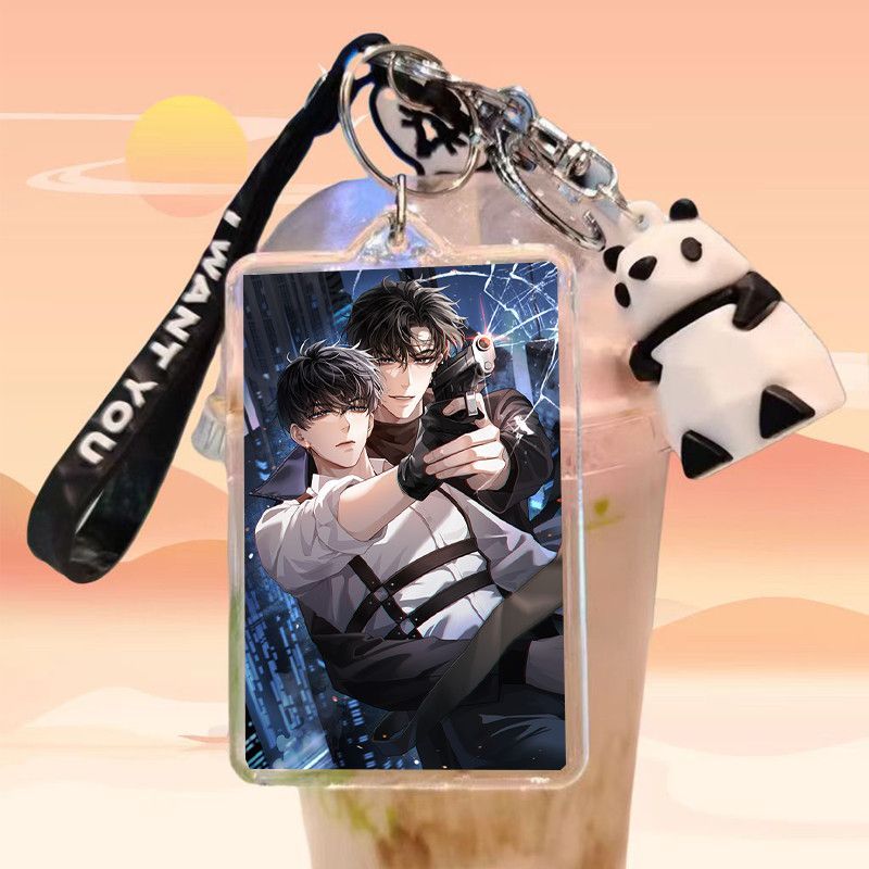 การสอบเข้าวิทยาลัยระดับโลก Qin Juyou Temptation Tanmei สินค้าการปรับแต่งภาพสองด้านพวงกุญแจอะคริลิคจี