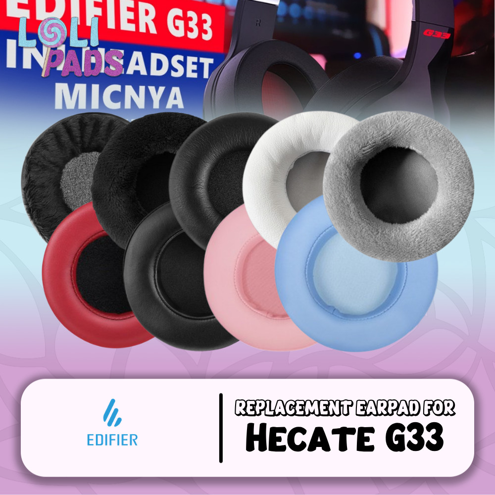 Earpad Earcup Earcushion Edifier Hecate G33 G 33 แผ่นโฟมโฟม