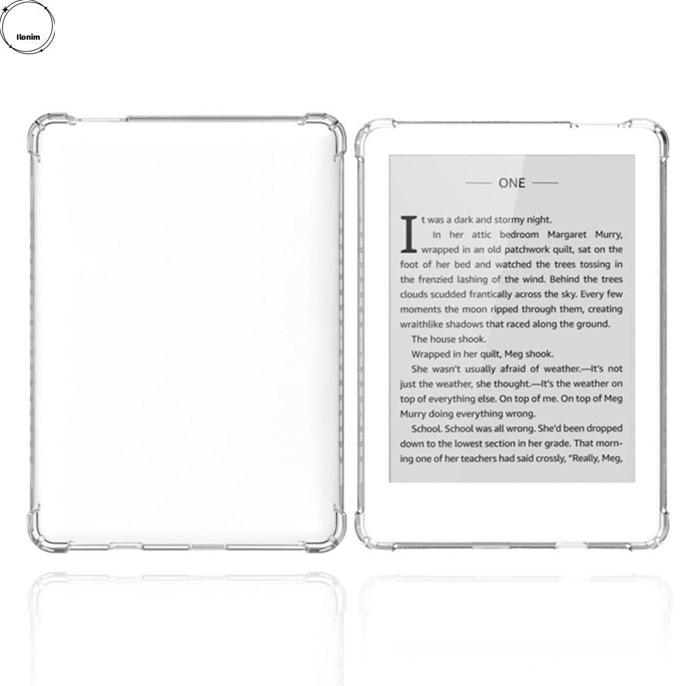 ILONIM 6 นิ้ว E-Reader, กันกระแทกป้องกันการล่มสลาย, โปร่งใสสวมใส่ Air Bag Back Shell สําหรับ MeeBook