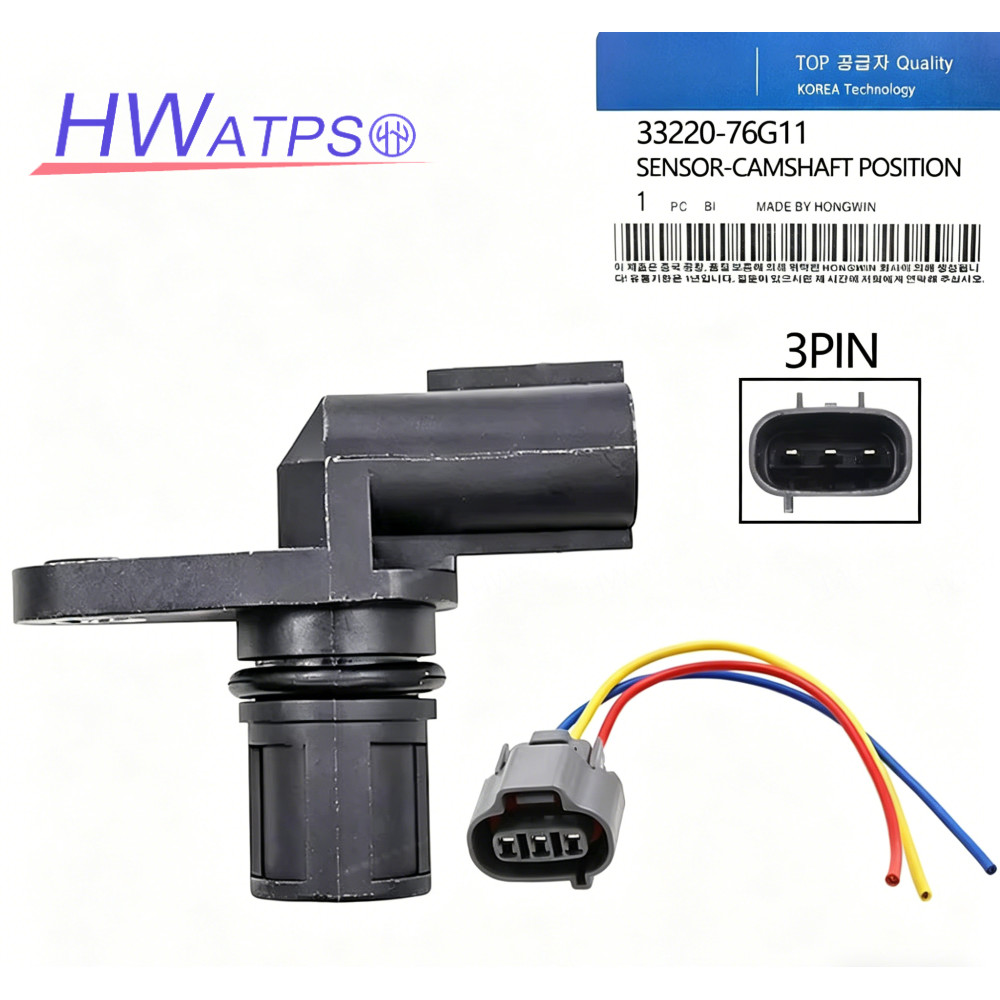เซ็นเซอร์ตําแหน่งเพลาลูกเบี้ยวสําหรับ Suzuki Swift Jimny SX4 1.3L 1.5L 1.6L M13A M15A M16A OEM 33220
