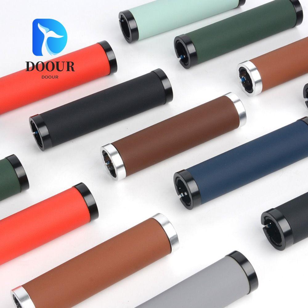 ปลอกแฮนด์จักรยาน.DOOUR หนังPU 8 สี กันลื่น สำหรับเสือภูเขา