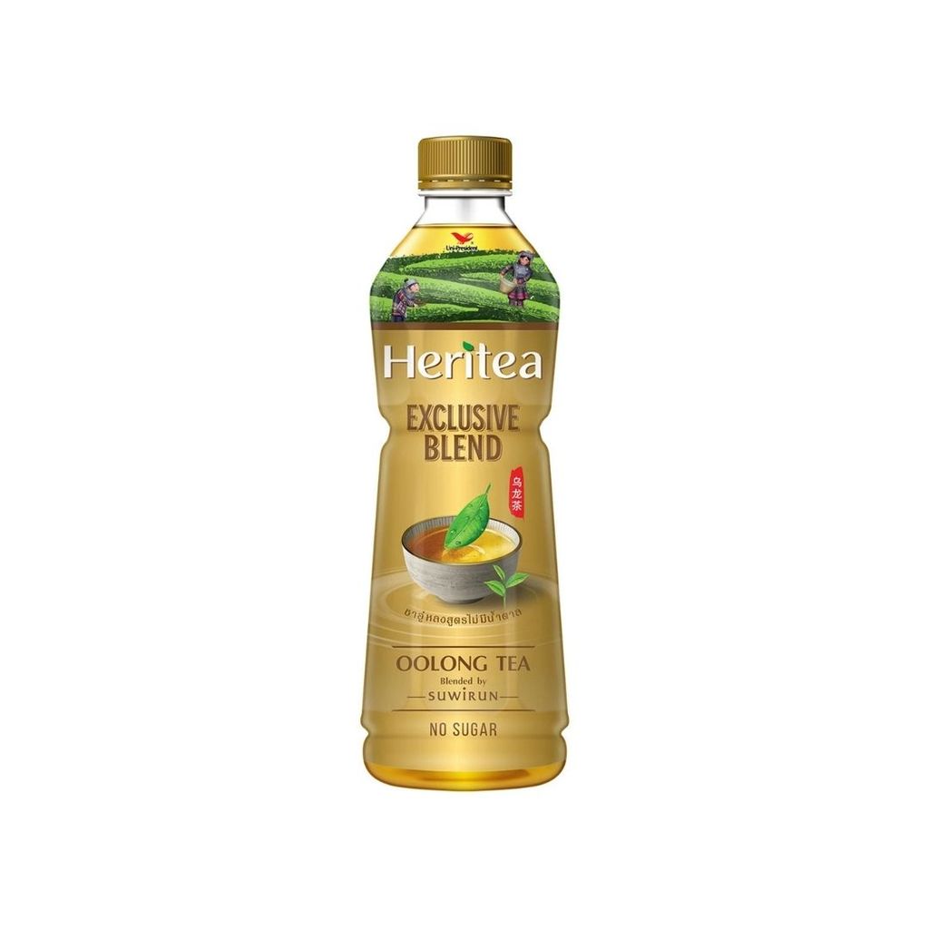 เฮอริทที ชาอู่หลงไม่มีน้ำตาล (Heritea Exclusive Blend Oolong Tea No Sugar 400ml.)