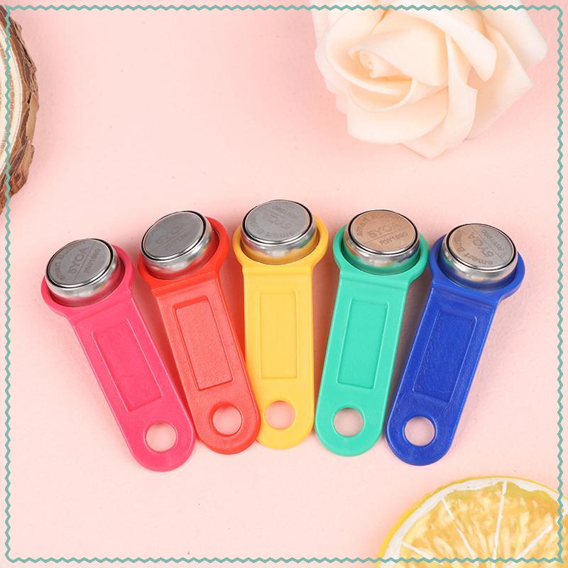 ชม.สนคอป นข์ทอนนเดิม 1พีซี พลาสติกเขียนใหม่ได้RFID Touch Memory Key TM Card iButton Copy Card ซาวน่า