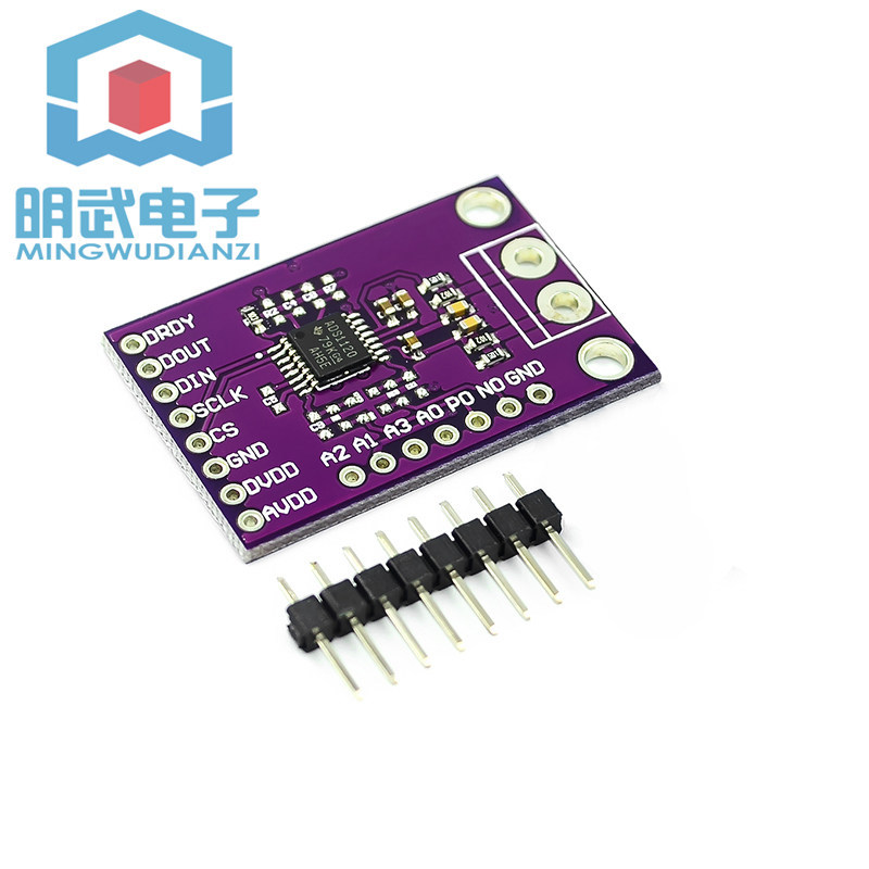 MCU-1120 K ประเภทเทอร์โมคัปเปิลโมดูล ADS1120 ความแม่นยําสูง 16-Digit โมดูล Converter ADC