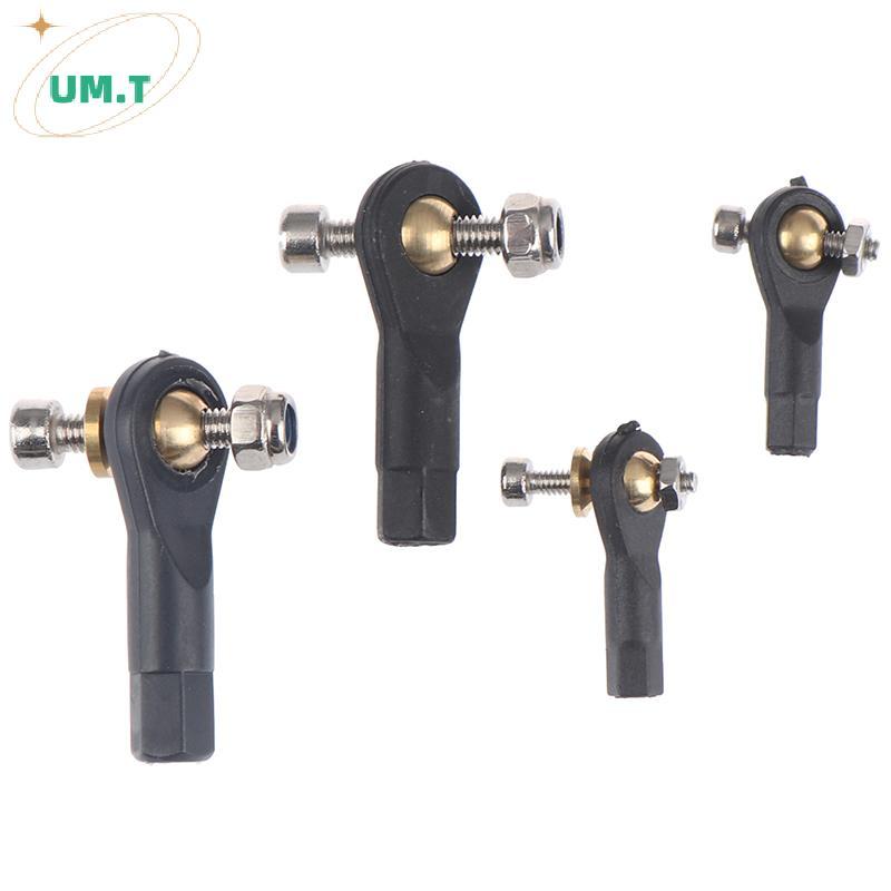 UM.T M2 M3 Rod End RC Ball Joint Link พร้อมชุดสกรูสําหรับ RC เครื่องบินรถ Buggy