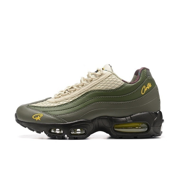 Cut x nk Air Max 95 Sequoia รองเท้าวิ่งจ๊อกกิ้งผู้ชายอเนกประสงค์ retro Air กันกระแทก